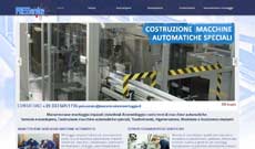 Revisione e aggiornamento del sito Manutenzione Montaggio Impianti industriali della ditta Presservice di Serramazzoni Modena